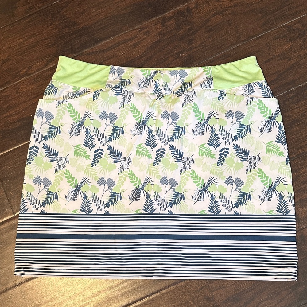 Leaf Print Women's Pencil Skirt